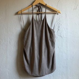 Ultra soft low-back halter